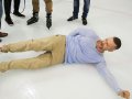 Jonathan Boynton-lee Takes A Fall!
